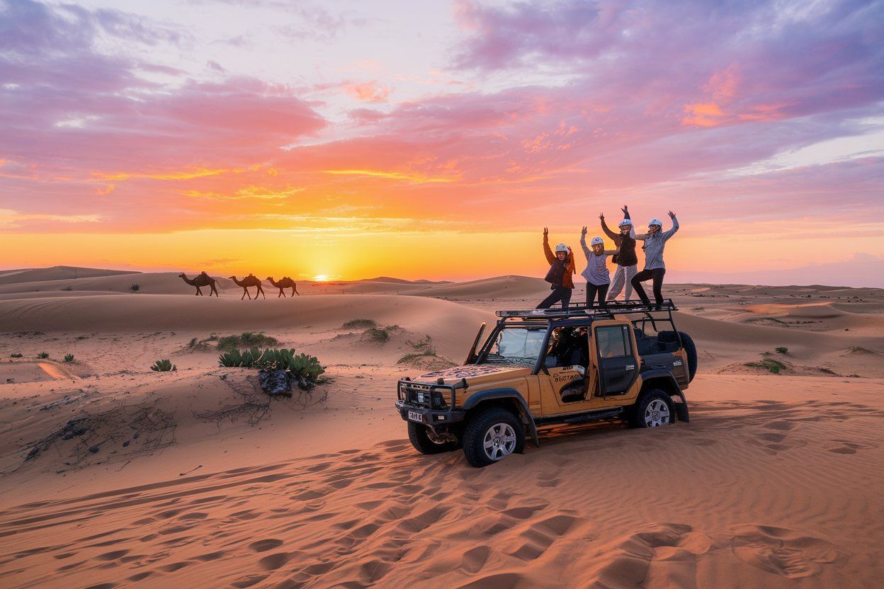 Experience the Magic: An Overnight Desert Safari in Abu Dhabi